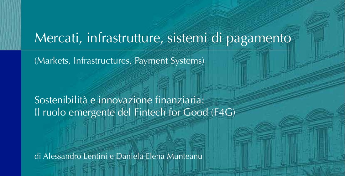Fintech for Good: innovazione finanziaria e sostenibilità